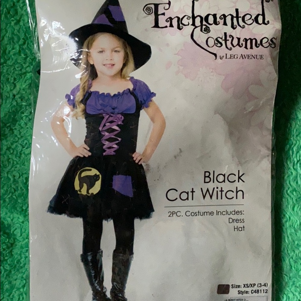 Black Cat Witch costume